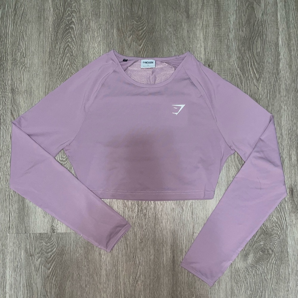 Gymshark long sleeve crop top